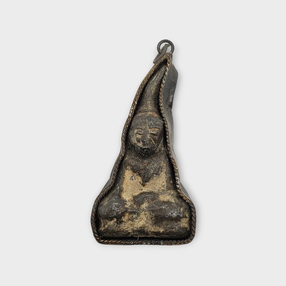 Phra Tha Kradan Kanchanaburi Buddha Amulet Pendant - Picture 1 of 2